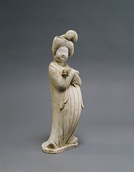 加彩婦女立俑（かさいふじょりつよう） - 博物館ディクショナリー