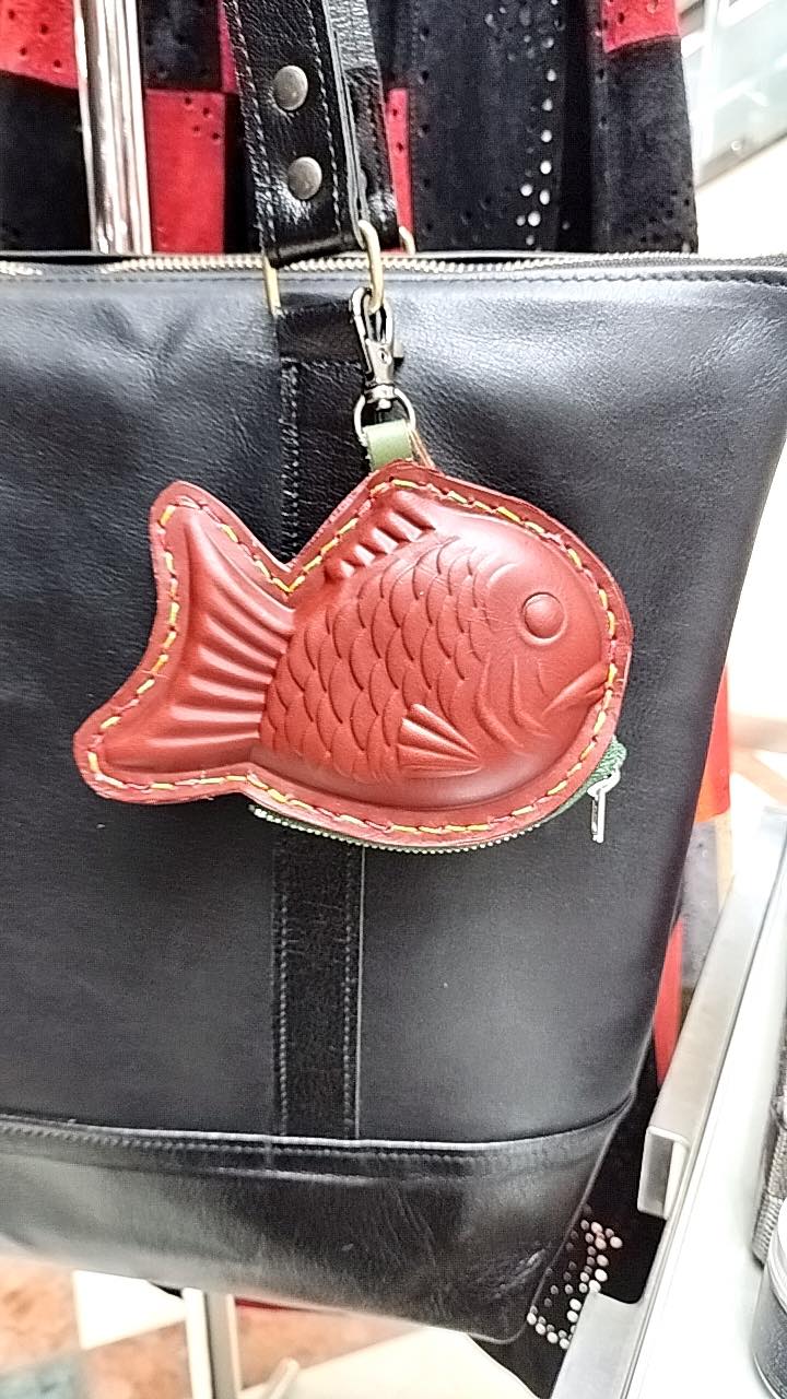 革のたい焼きポーチ – 京ものエキスポ