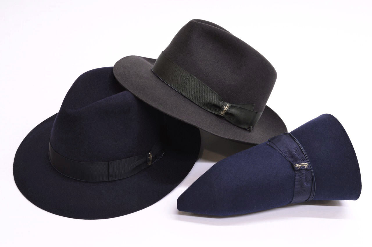 ボルサリーノ ビキューナ ホンブルグハット QS ボルサリーノ Borsalino