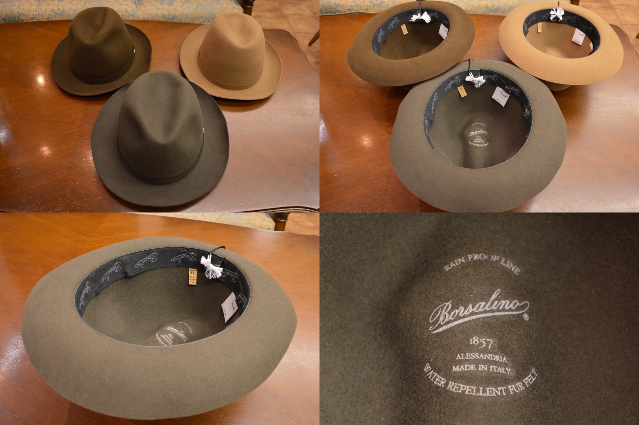 ボルサリーノ RAIN PROOF LINE レインプルーフライン WATER REPELLENT