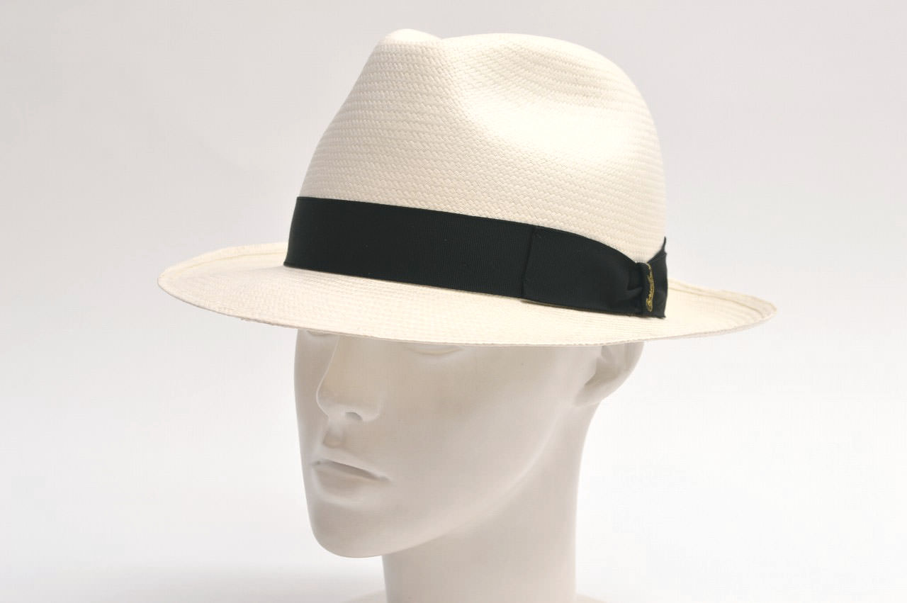 ボルサリーノ パナマハット ファイン ミドル 140338 ss-br003｜京都