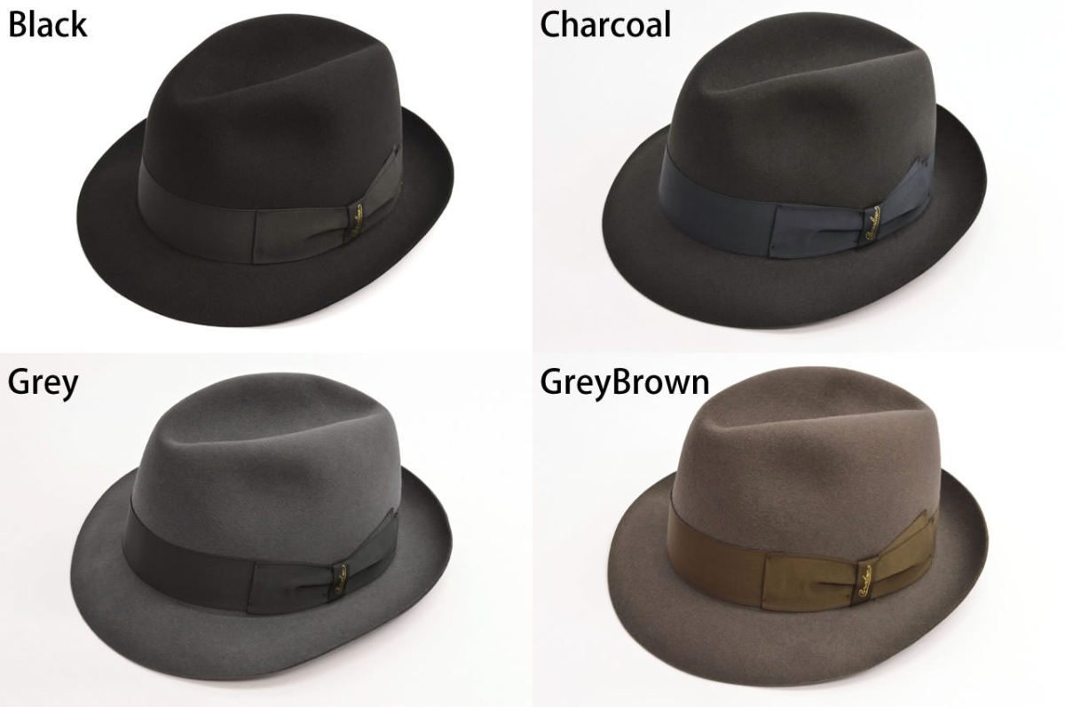 ボルサリーノ アレッサンドリア ショートブリム「Nilo」ハット｜aw