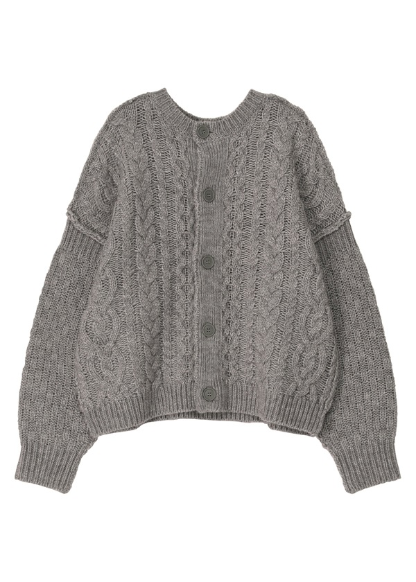 ZUCCa / (O) アランニット / ニット(M navy(13)): SALE| A-net ONLINE