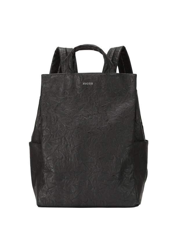 ZUCCa / EMBOSSバッグ / リュック(F black(26)): ZUCCa| A-net ONLINE