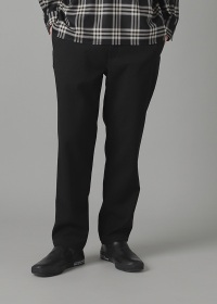 ZUCCa / S メンズ ウーリーストレッチツイル / パンツ(M black(26