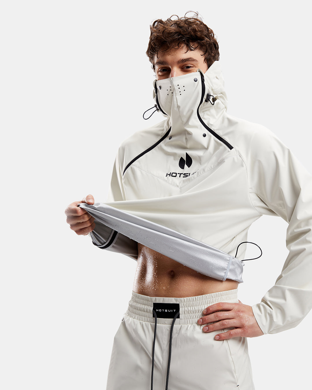 Shop Men's 904 MAX Hooded Sauna Suit with Shorts - HOTSUIT