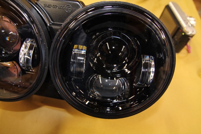 BUELL XB12/XB9用 LED HEAD LIGHT 制作／ビューエル用LEDヘッドライト