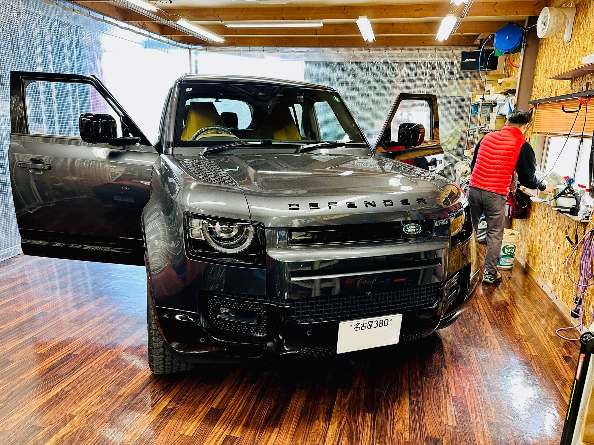 ランドローバー ディフェンダー 純正メリディアンの音質向上