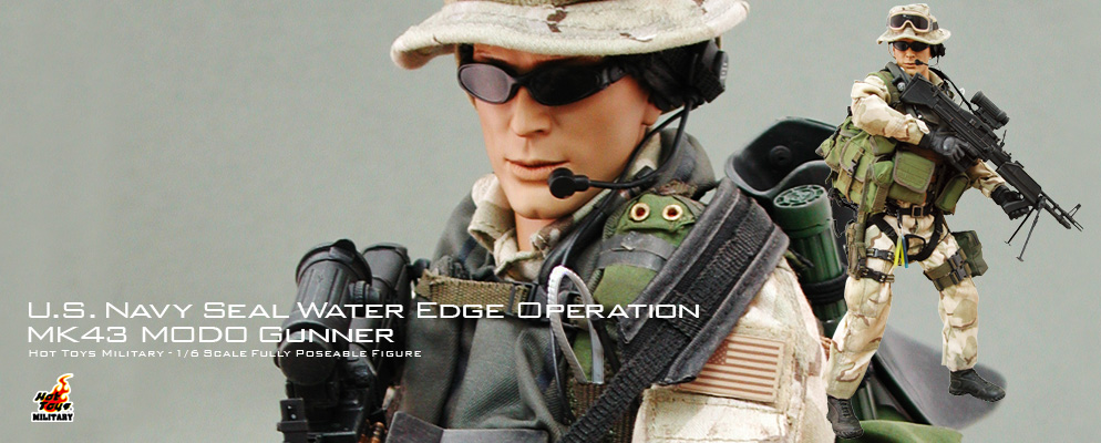 ホットトイズ・ミリタリー】1／6スケールフィギュア U.S. Navy Seal