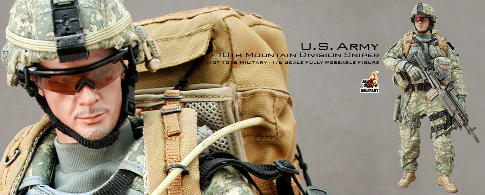 ホットトイズ・ミリタリー】1／6スケールフィギュア U.S. Army 10th