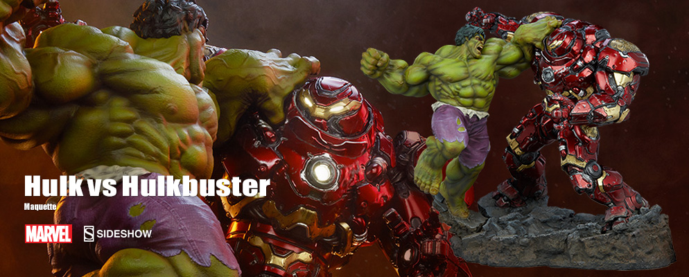 マーベル・コミック』【マケット】ハルクvsハルクバスター | 株式