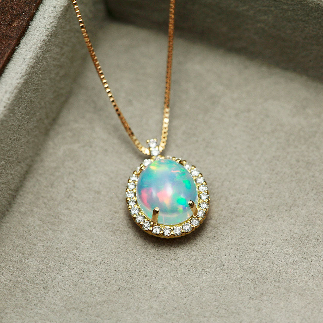 オパール ネックレス ｜ PX05526 – 大阪心斎橋 宝寿堂〈HOUJUDO〉