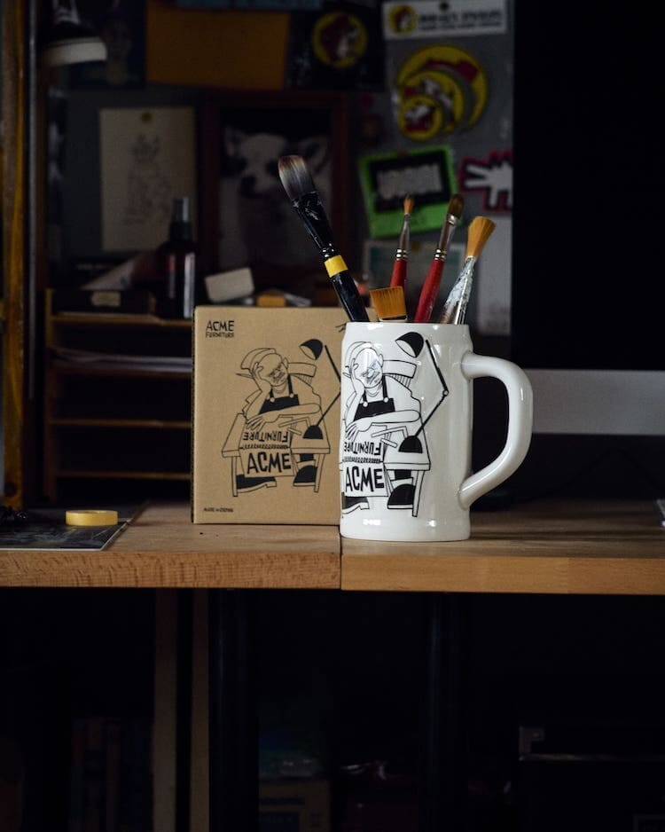 アクメ ファニチャーの40周年を記念した、花井祐介との特別なコラボ