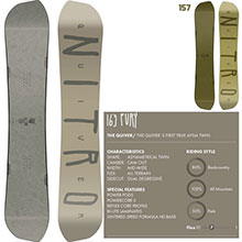NITROナイトロ | QUIVER POW154 | 18-19モデル | ボード詳細