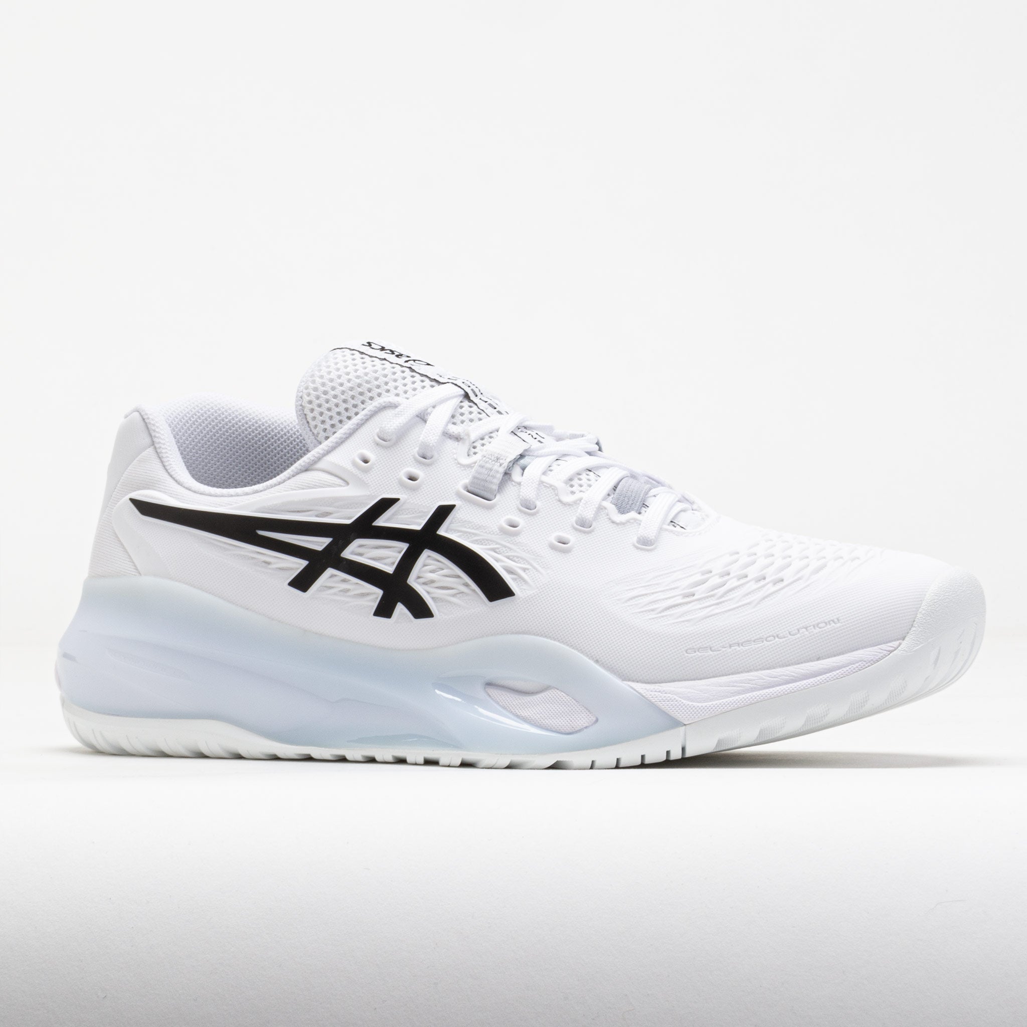 ASICS GEL-Resolution X Men's White/Black – Holabird Sports