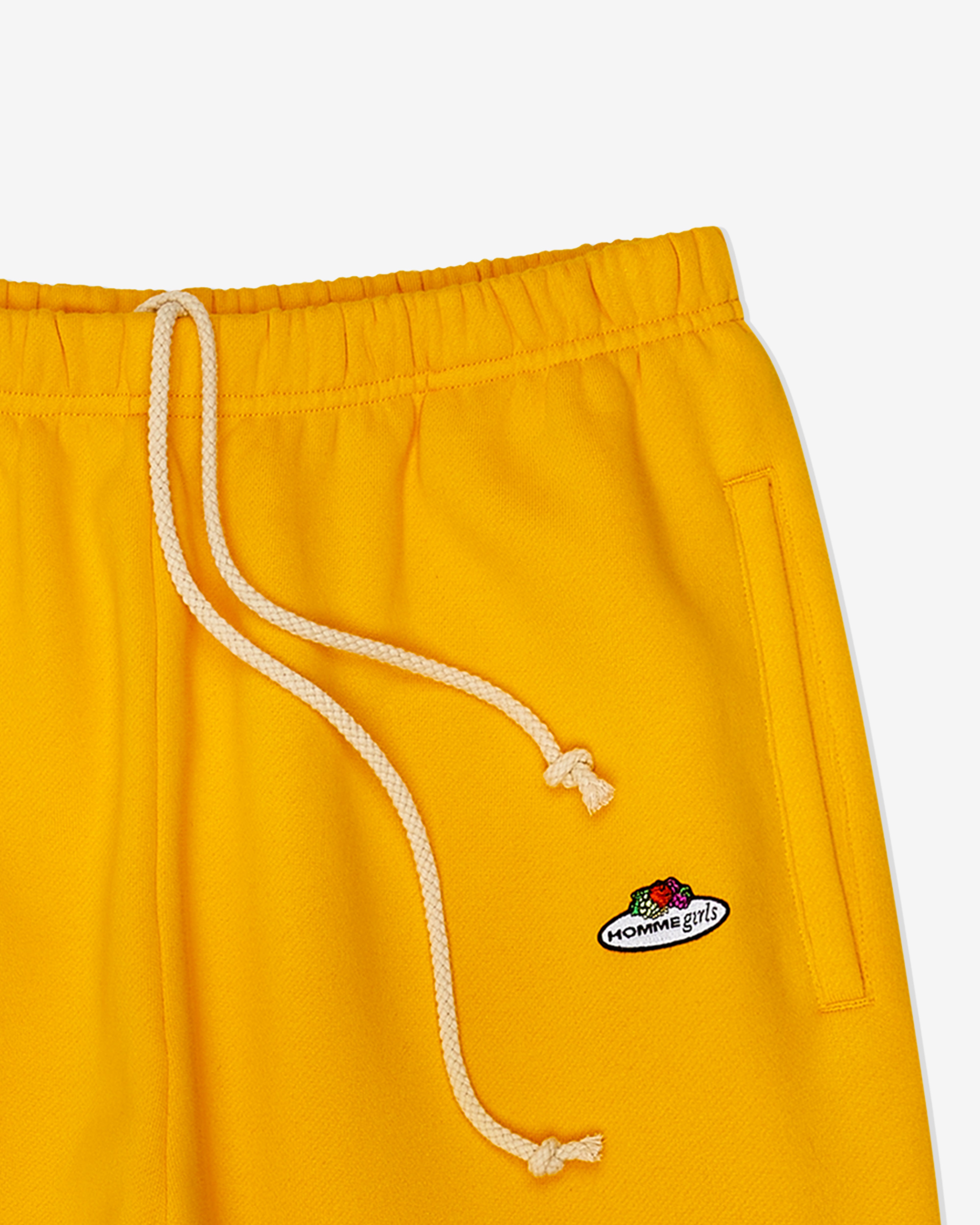 HommeGirls x Fruit Of The Loom Sweatpants in Yellow – HOMMEGIRLS