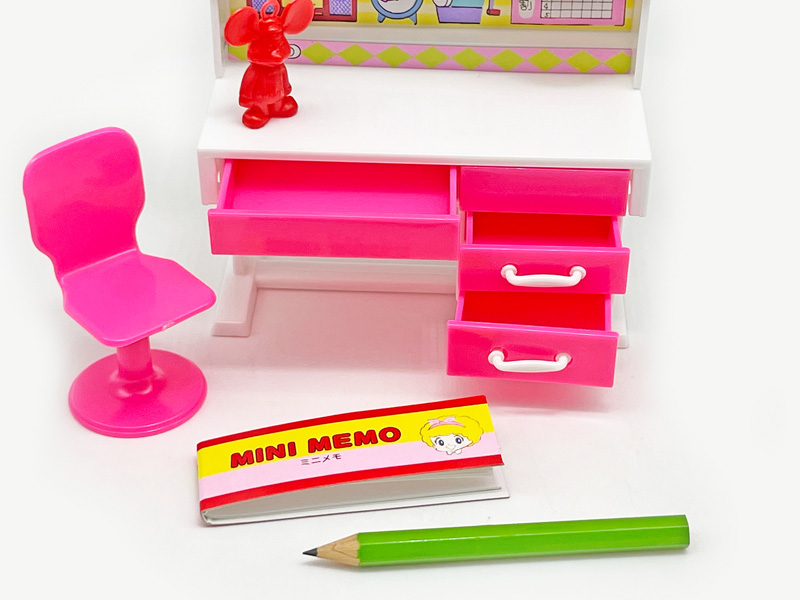 大特価】女の子おもちゃ ユカちゃんのミニデスク|【堀商店】景品・販促