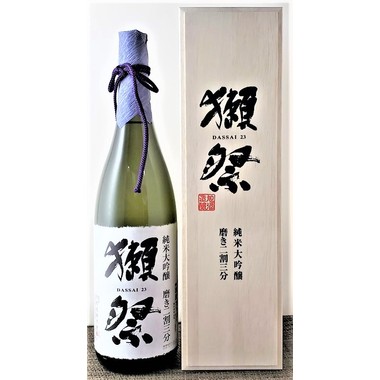 獺祭 純米大吟醸 磨き二割三分(木箱入) 1.8L 商品詳細｜全国の美味しい