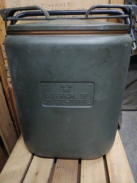 スウェーデン軍 フードコンテナ1960～1970年代 ハテナ堂｜ミリタリー