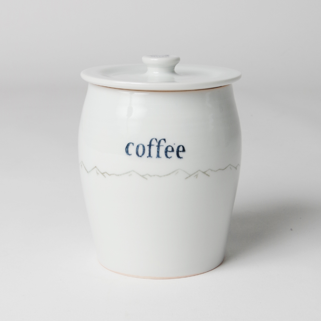アメツチ ヤマノハ調味料壺 M coffee - Nicetime Mountain Gallery
