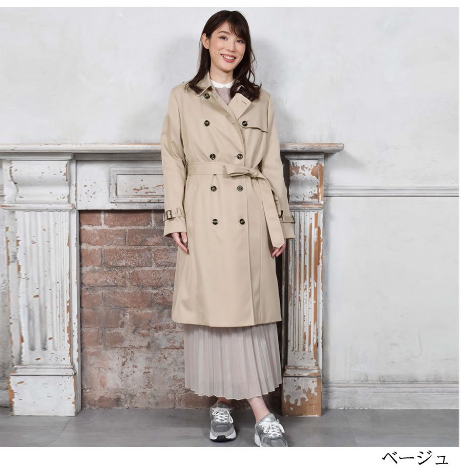20%OFF 会員価格適用外】[Merfirge] 蓄熱ライナー付 トレンチコート