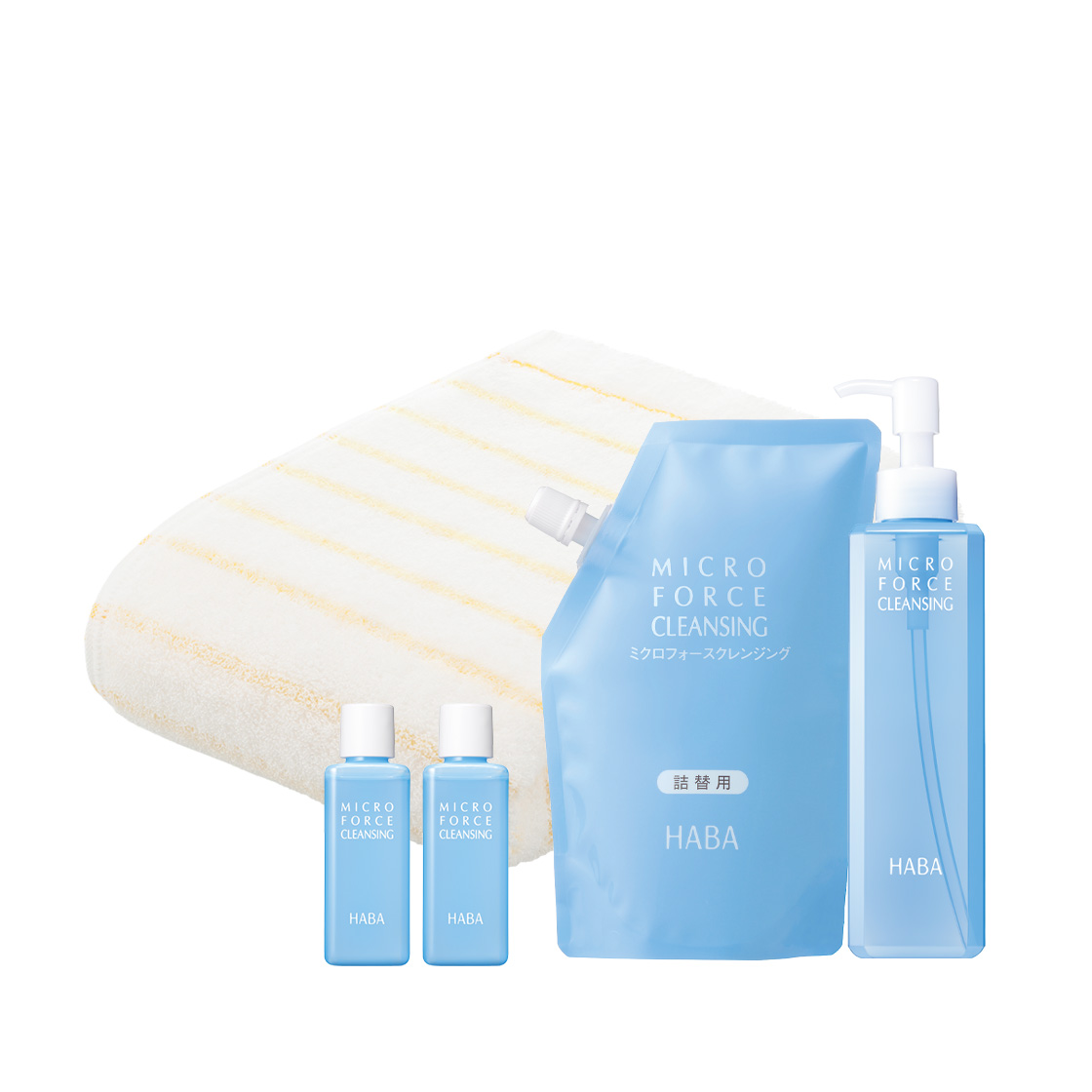 ミクロフォースクレンジング サービスセット | 無添加主義 ハーバーの