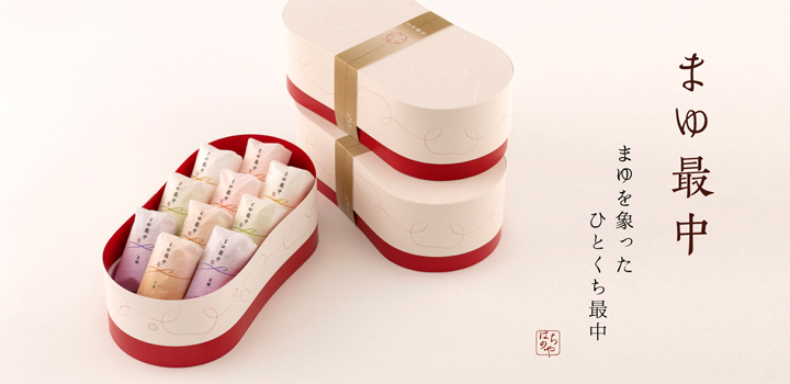 まゆ最中 10個入ギフトボックス彩 自由が丘 蜂の家