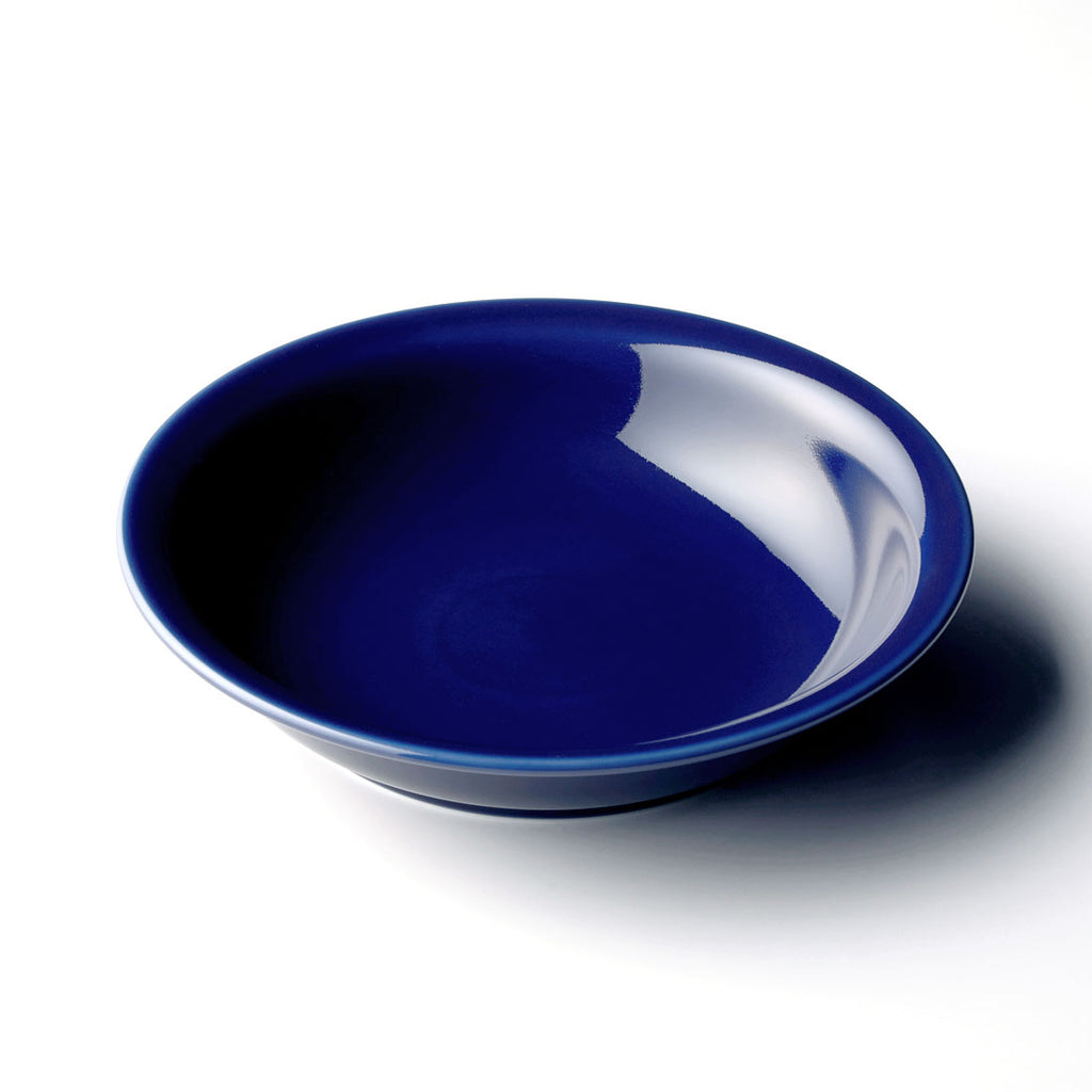 ボールド フリーディッシュ(L) つや紺 | 白山陶器直営オンラインストア