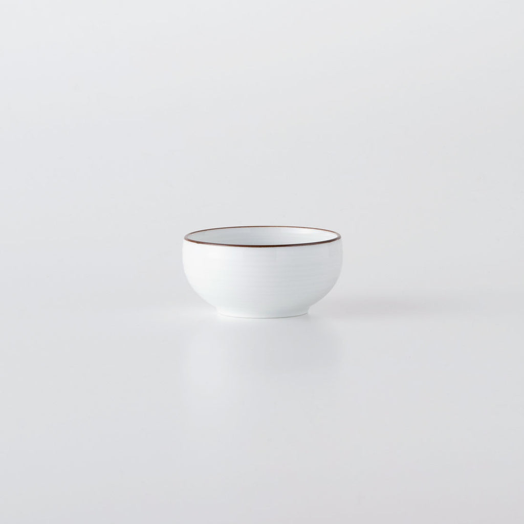 白磁千段 豆鉢 | 白山陶器直営オンラインストア