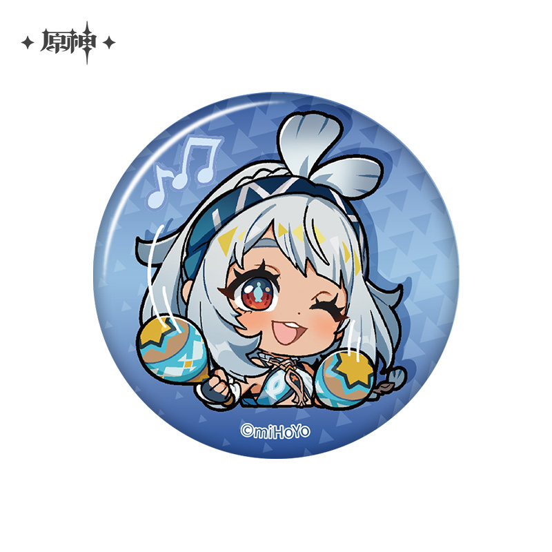 原神 12pt】原神 ナタ ちびキャラ缶バッジ｜HAKUTEA
