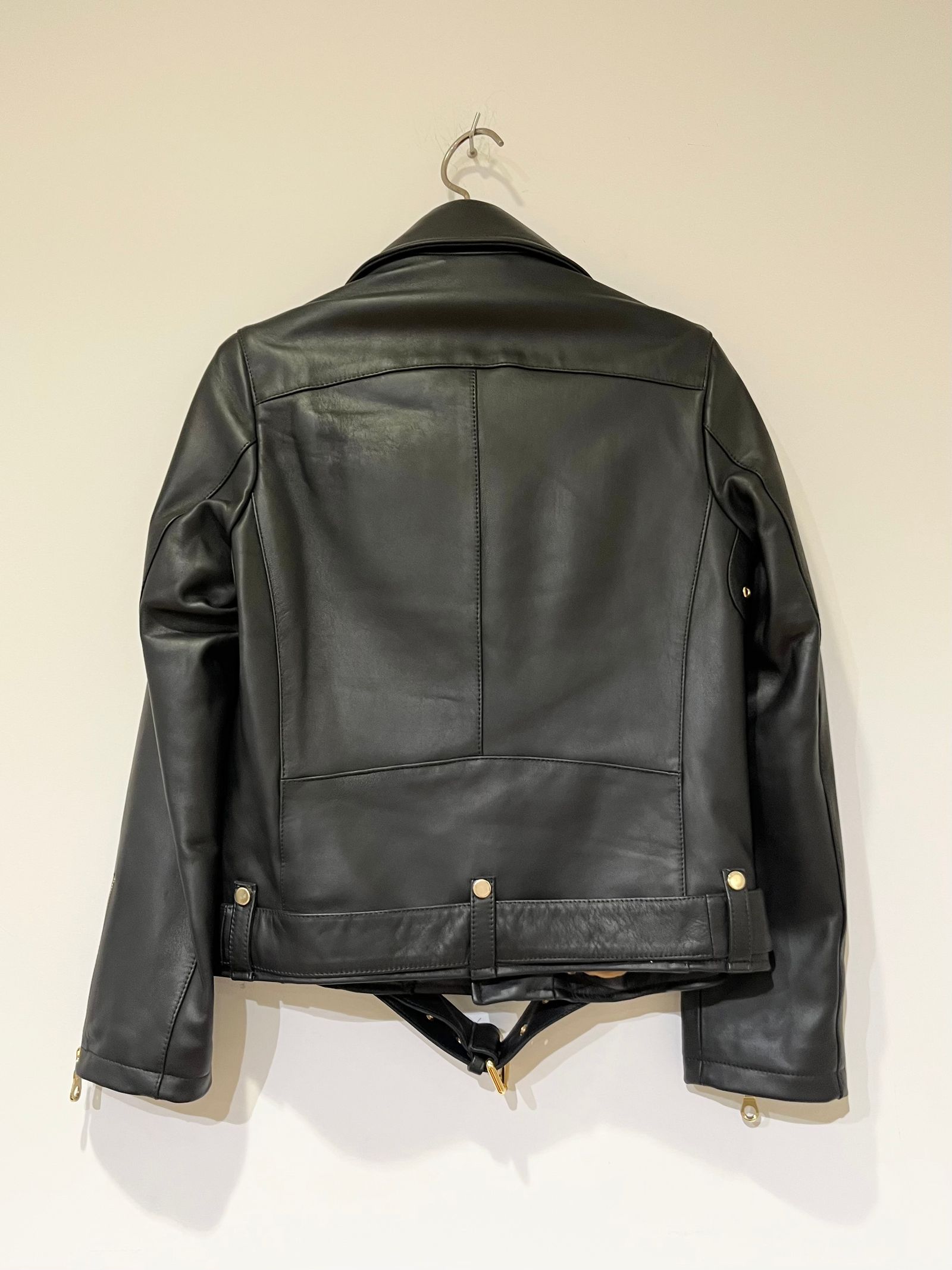 CINQUANTA - BELTED W RIDERS / ライダースジャケット / ブラック