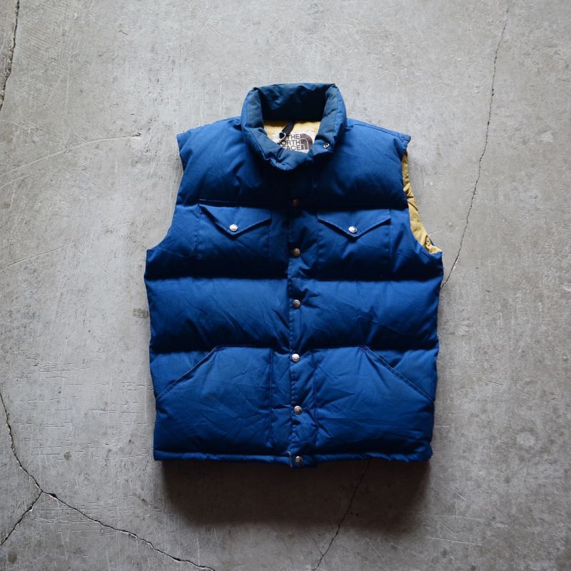 新着!!〝80s THE NORTH FACE DOWN VEST /BROWN LABEL〟一般販売開始です。