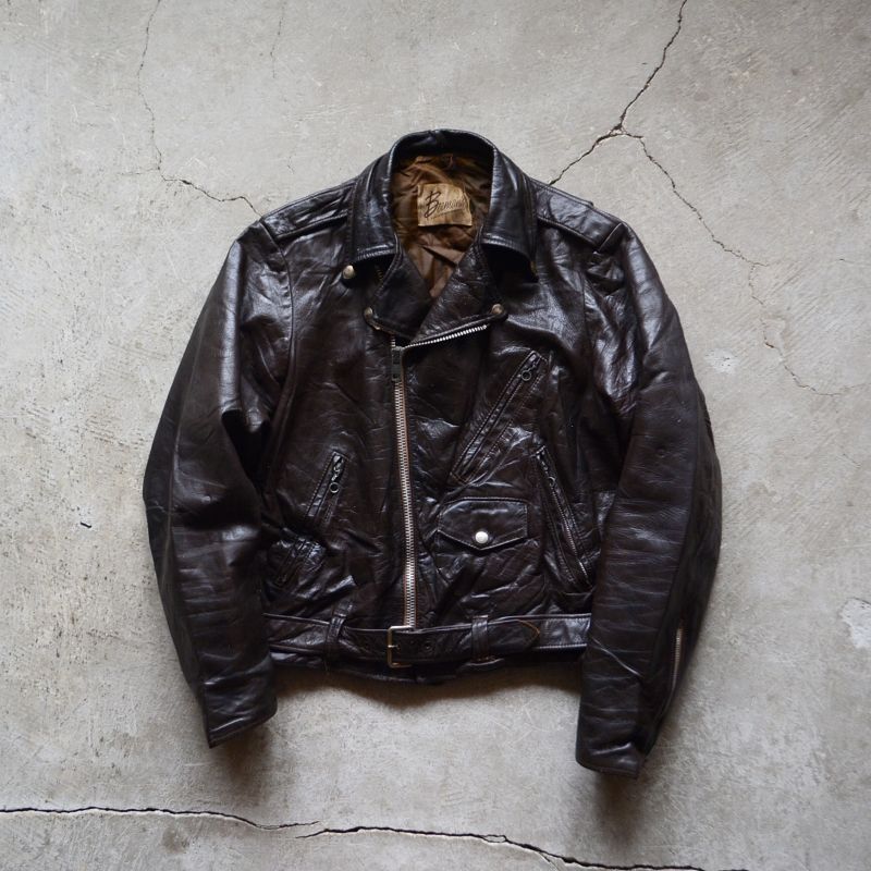 新着!!〝70s Berman's LEATHER RIDERS JACKET〟一般販売開始です。