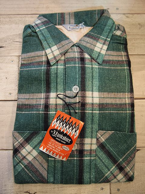 デッドストック!!1950s【Yankshirt】プリントネルシャツ - 古着屋