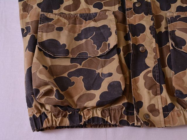 1980s Columbia GORE-TEXダックハンターカモジャケット 表記L-TALL