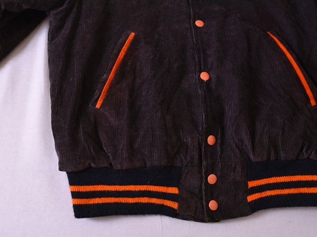 1960s Park Regal チェーン刺繍コーデュロイジャケット 実寸38 - 古着