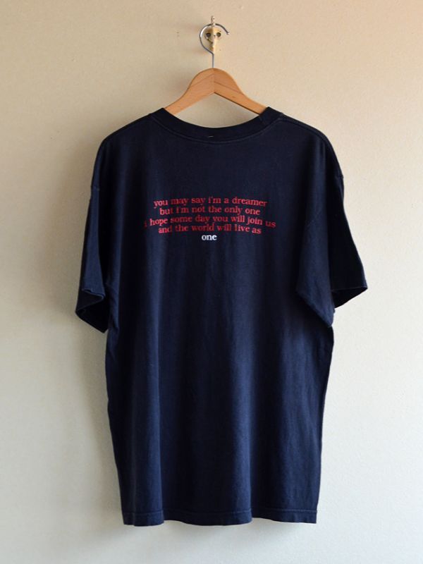 1990s John Lennon Tシャツ 表記L - 古着屋HamburgCafe