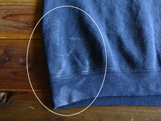 1970s ペンキ半袖スウェット 実寸L - 古着屋HamburgCafe