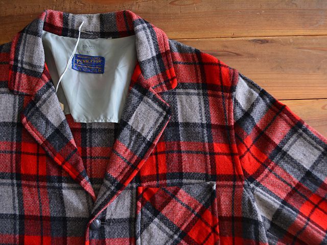 1950s PENDLETON ウールジャケット 表記M - 古着屋HamburgCafe