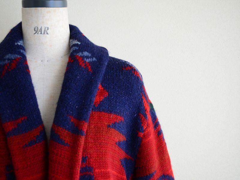 1990s LAUREN RalphLauren ネイティブガウン 表記M - 古着屋HamburgCafe