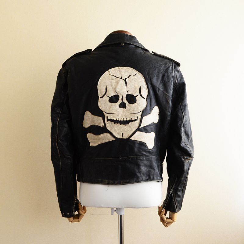 1970s Schott PERFECTO ライダースジャケット 表記42 - 古着屋HamburgCafe