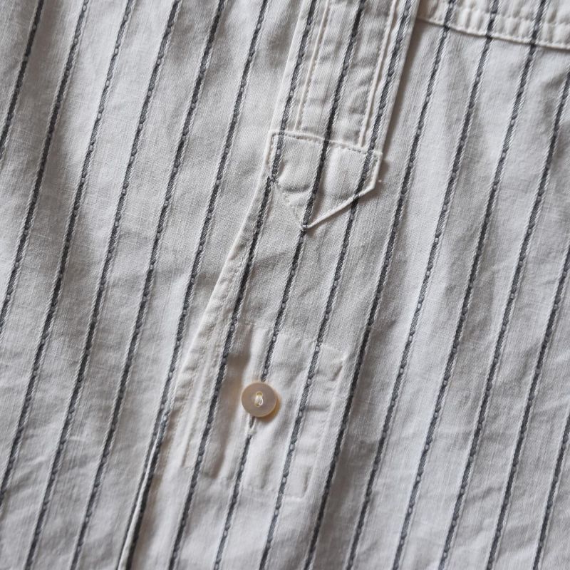 RRL RALPH LAUREN バンドカラーシャツ 表記L - 古着屋HamburgCafe