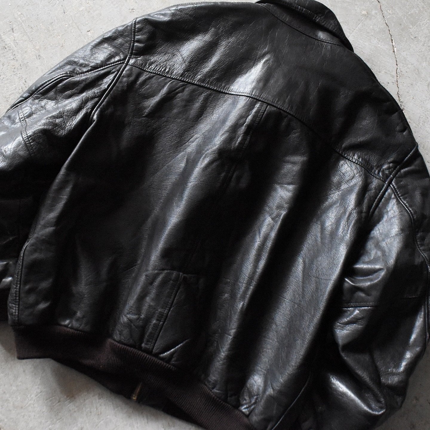 1990s L.L.Bean A-2 TYPE レザージャケット 