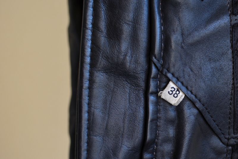 1980s BRANDED GARMENTS シングルライダースジャケット 表記38 - 古着