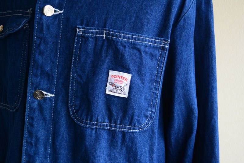 POINTER BRAND デニムカバーオール MADE IN USA 実寸M - 古着屋HamburgCafe