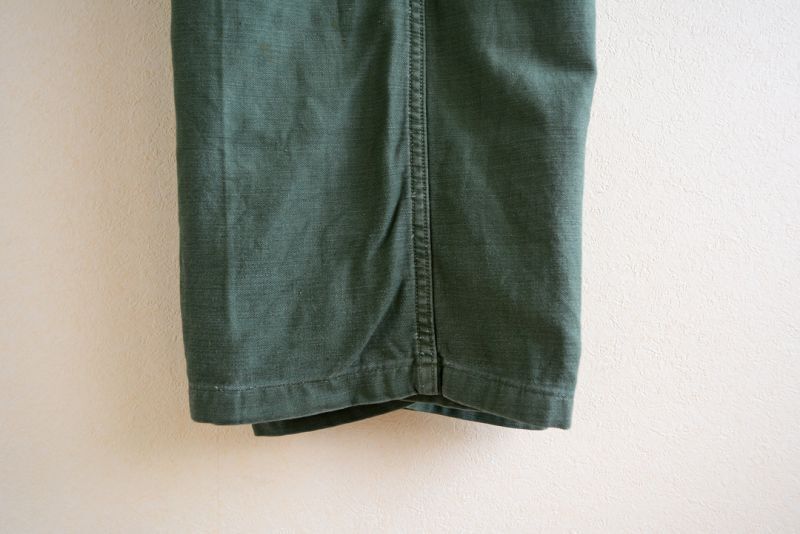 1960s US.ARMY コットンベイカーパンツ アジャスター付き 表記SMALL