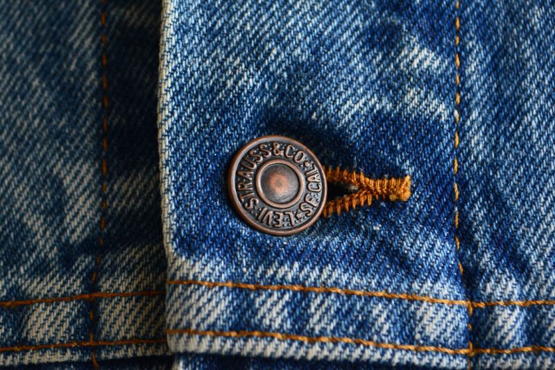 1980s Levi's 70507-0219 ケミカルデニムジャケット MADE IN USA 表記