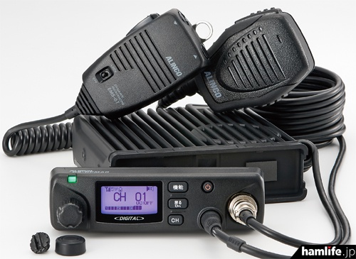 パネルセパレート可能でツインマイクに対応＞アルインコ、351MHz帯