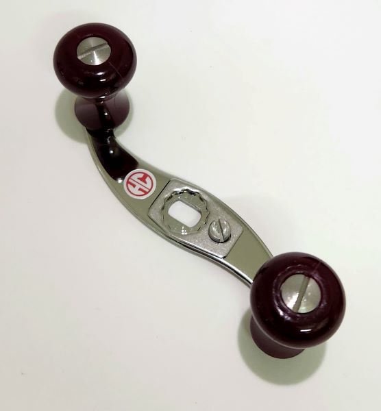 ステンレスミラーフィニッシュパワーハンドル S字セット - Haneda Craft