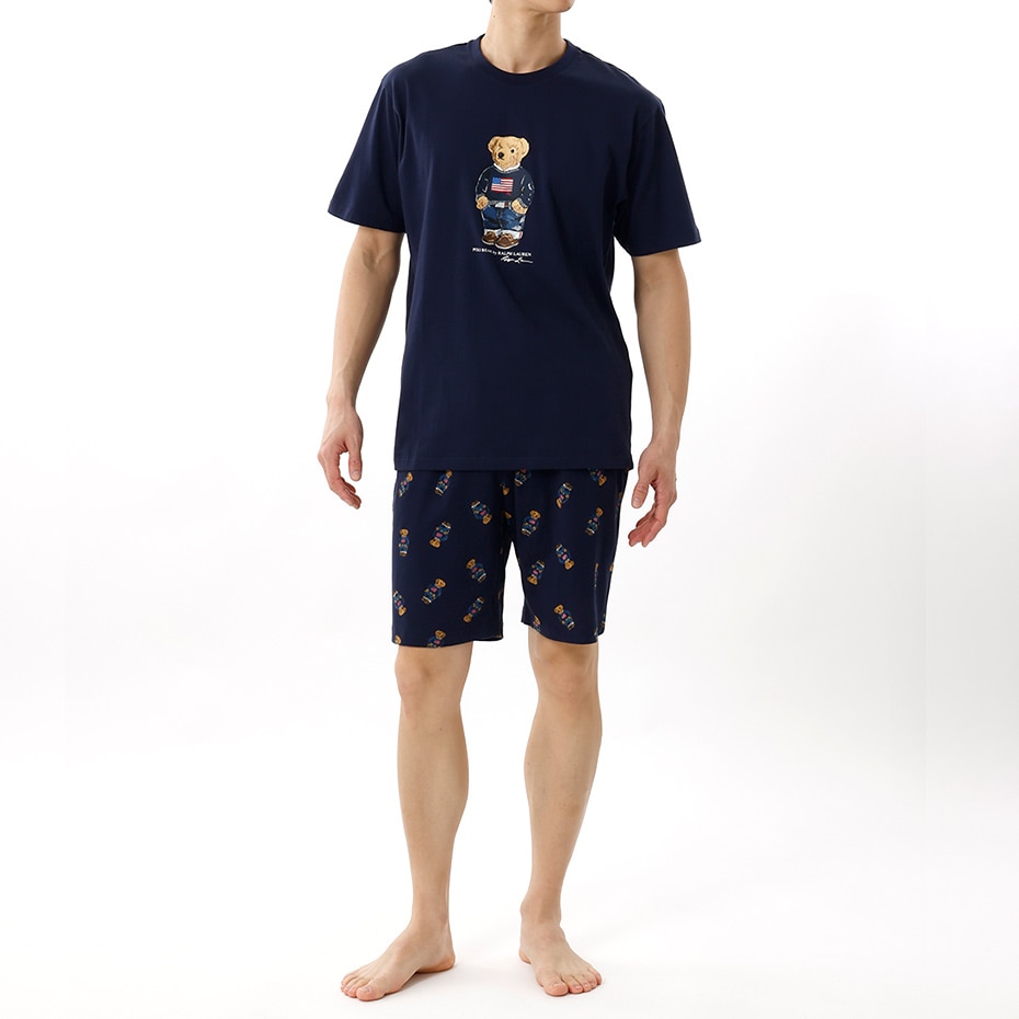スリープウェアセット コアフラッグセーターベア ネイビー | ポロ